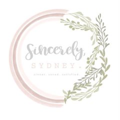 Sincerely, Sydney.